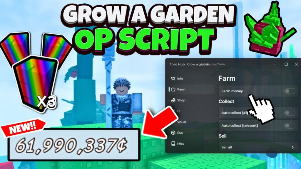 Grow a Garden No Lag Script